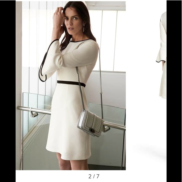 Eliza J Dresses & Skirts - 🎁 Eliza J white fit and Flate dress NWT 4P